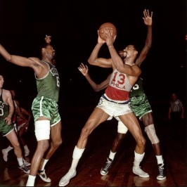 Wilt Chamberlain vs Celtics archive